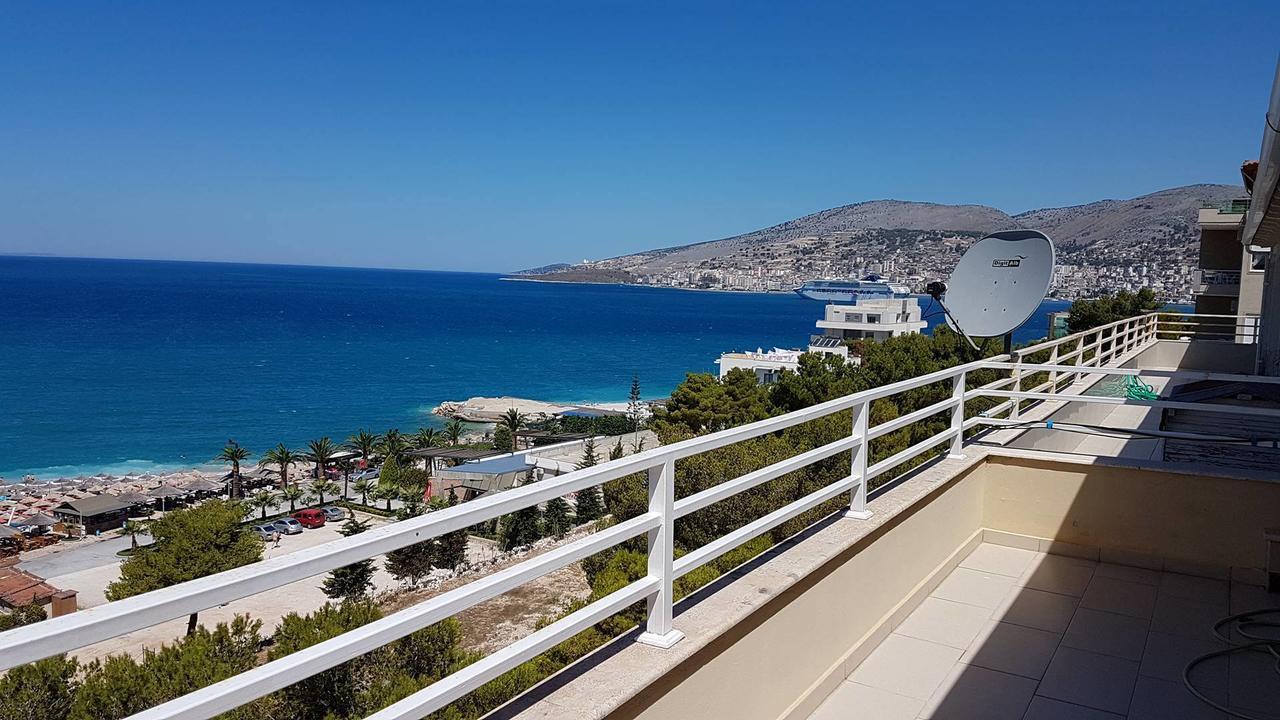 Sea Front Penthouse Apartman Saranda Kültér fotó